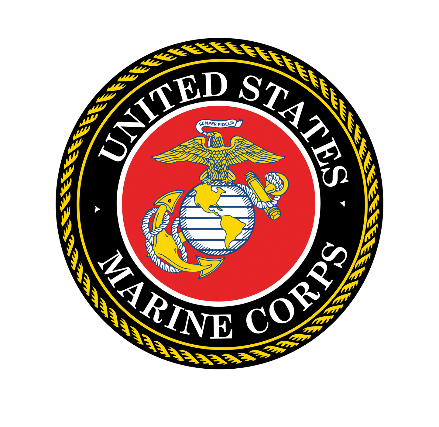 8" x 8" United States Marine Corps