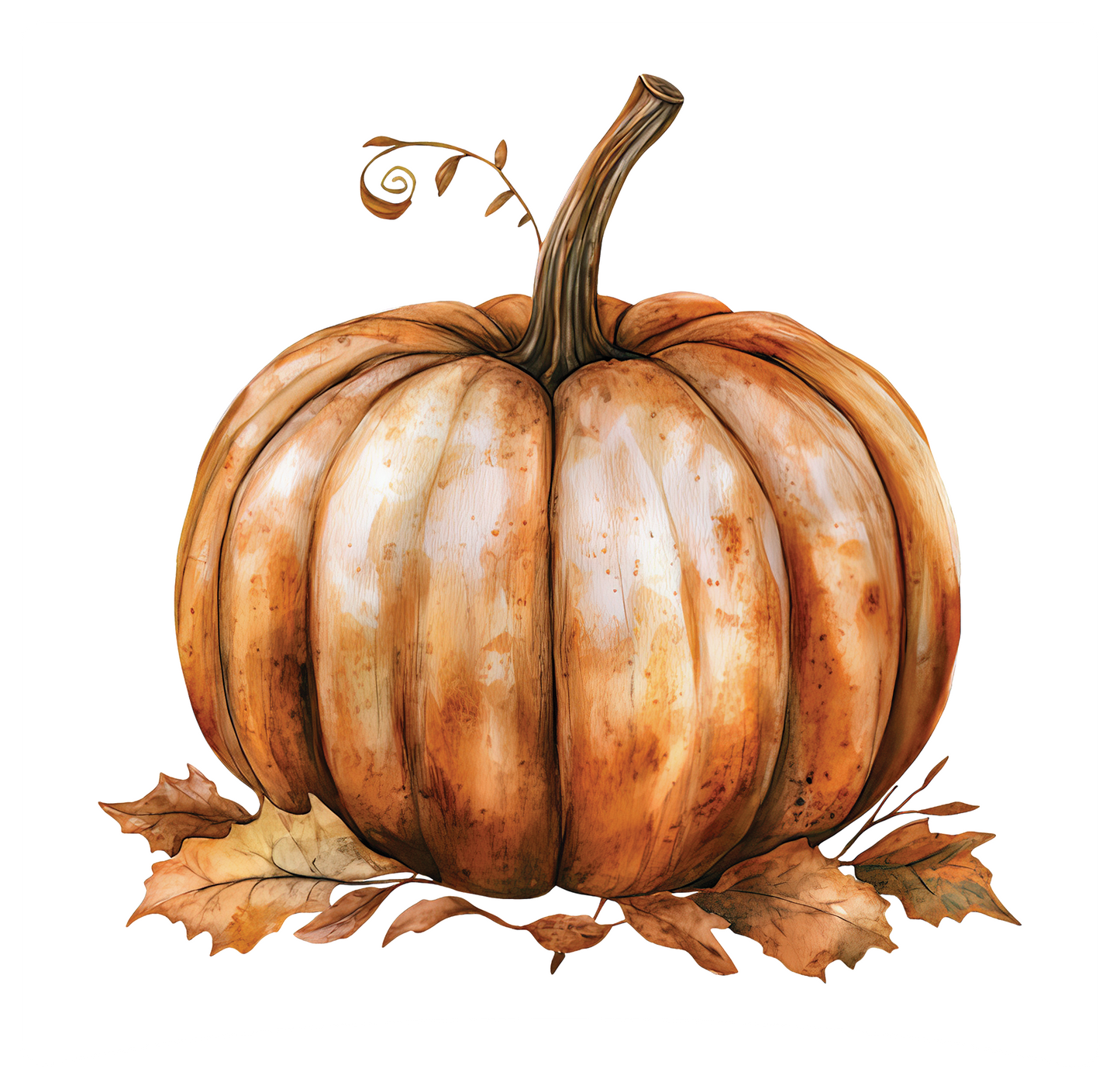 8" x 8" Pumpkins