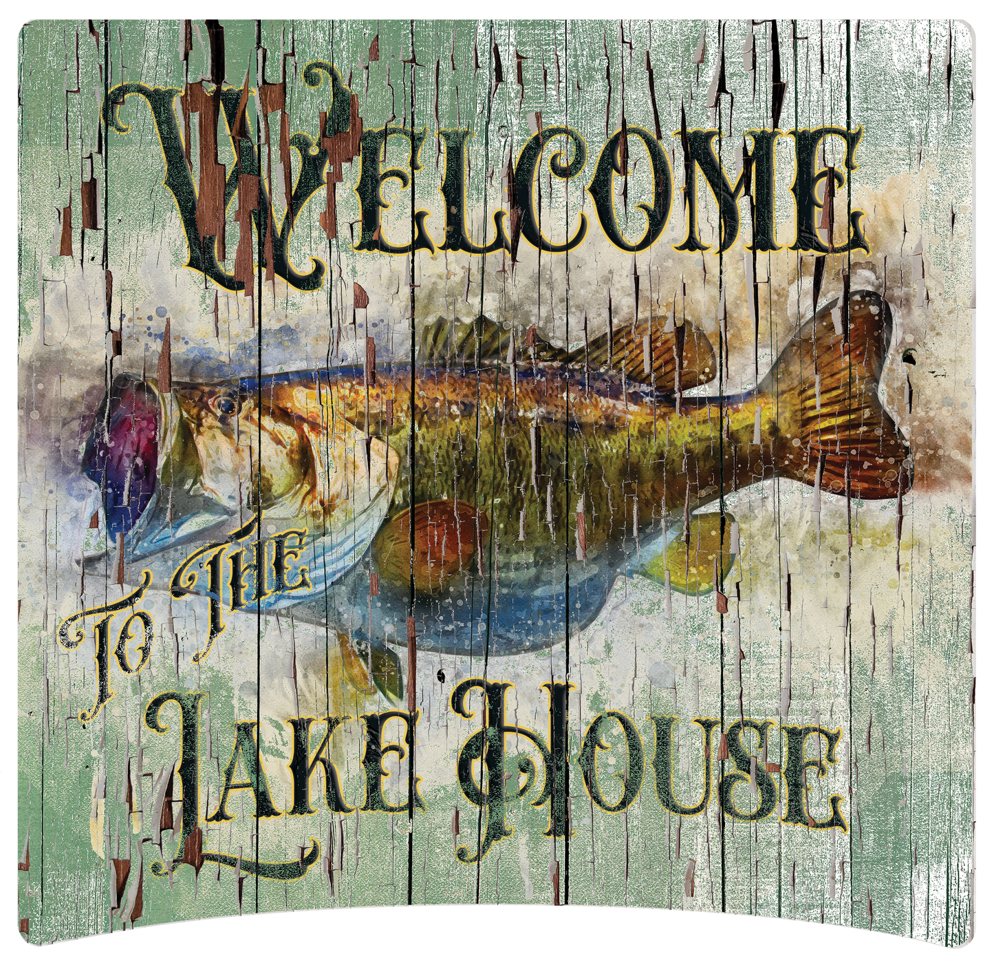 8" x 8" Lake House