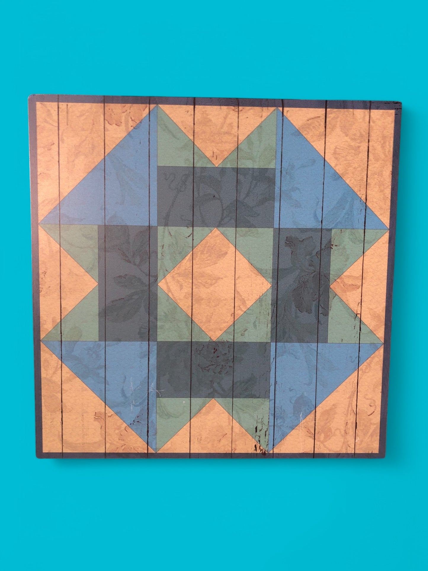 Barn Quilt - Churn