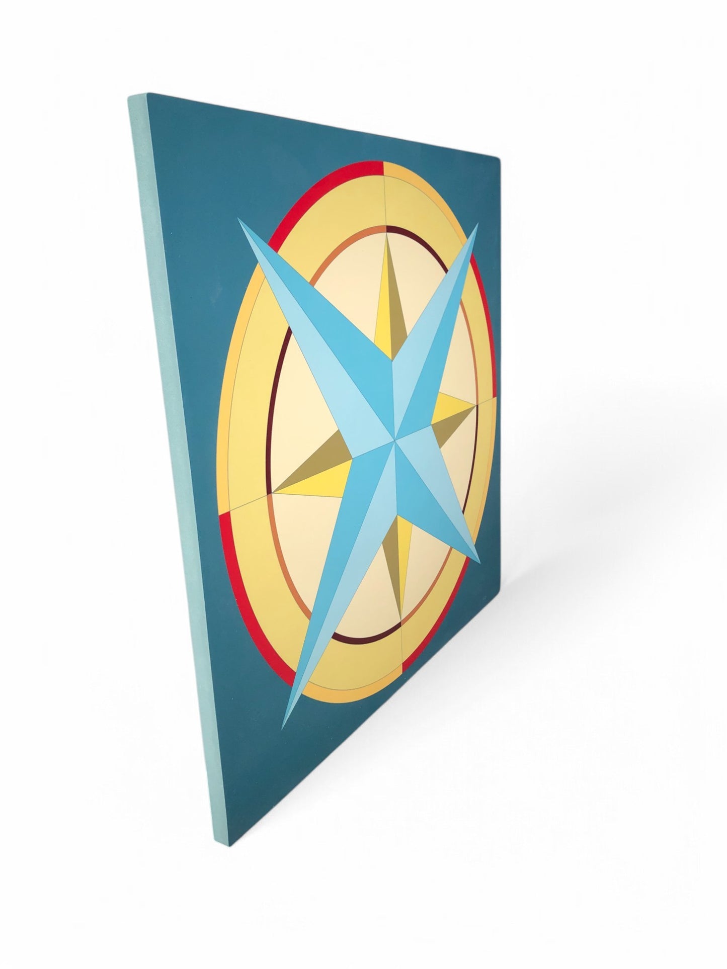 Barn Quilt - Compass Rose