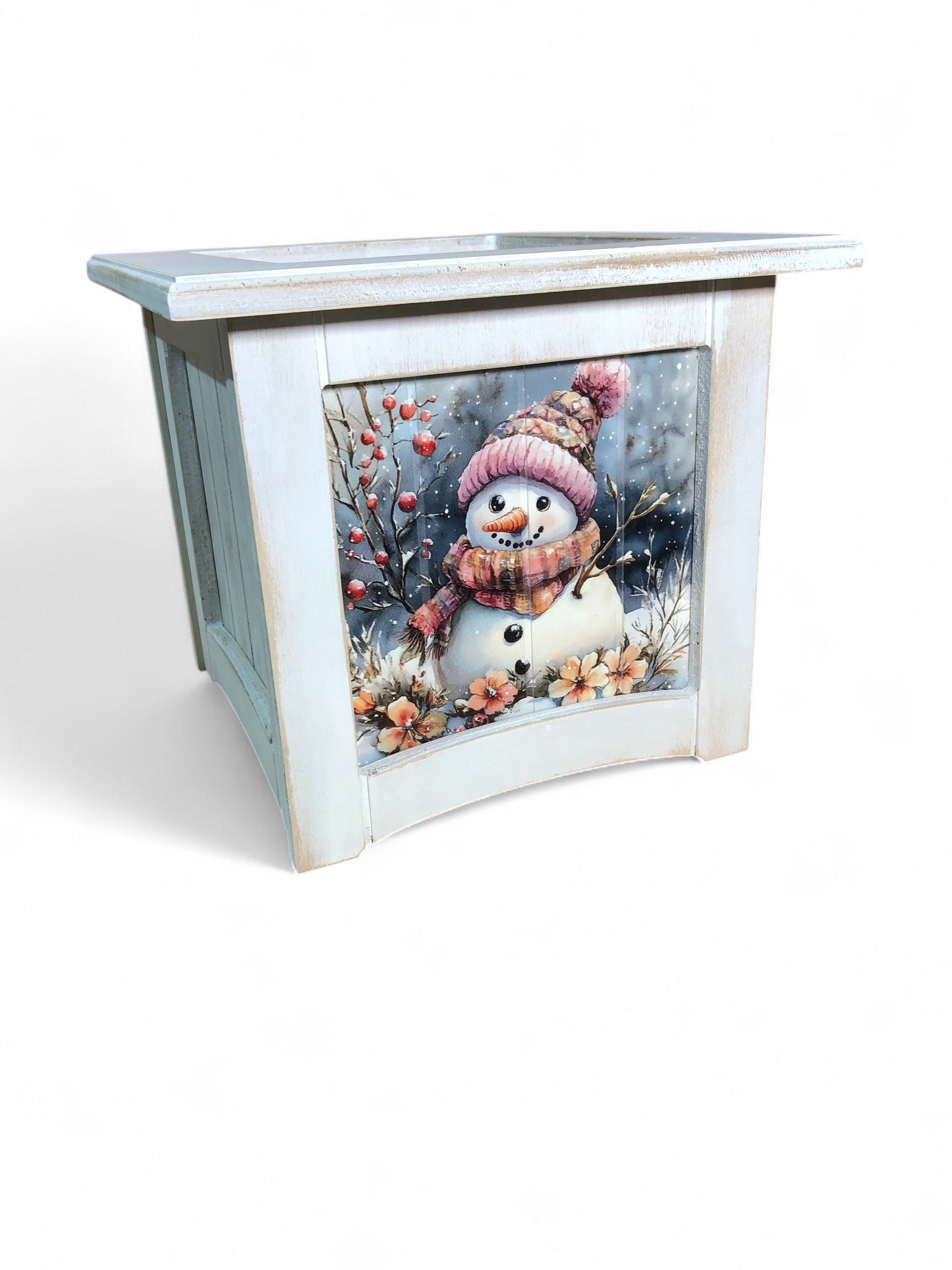 8" x 8" Plant Box Distressed