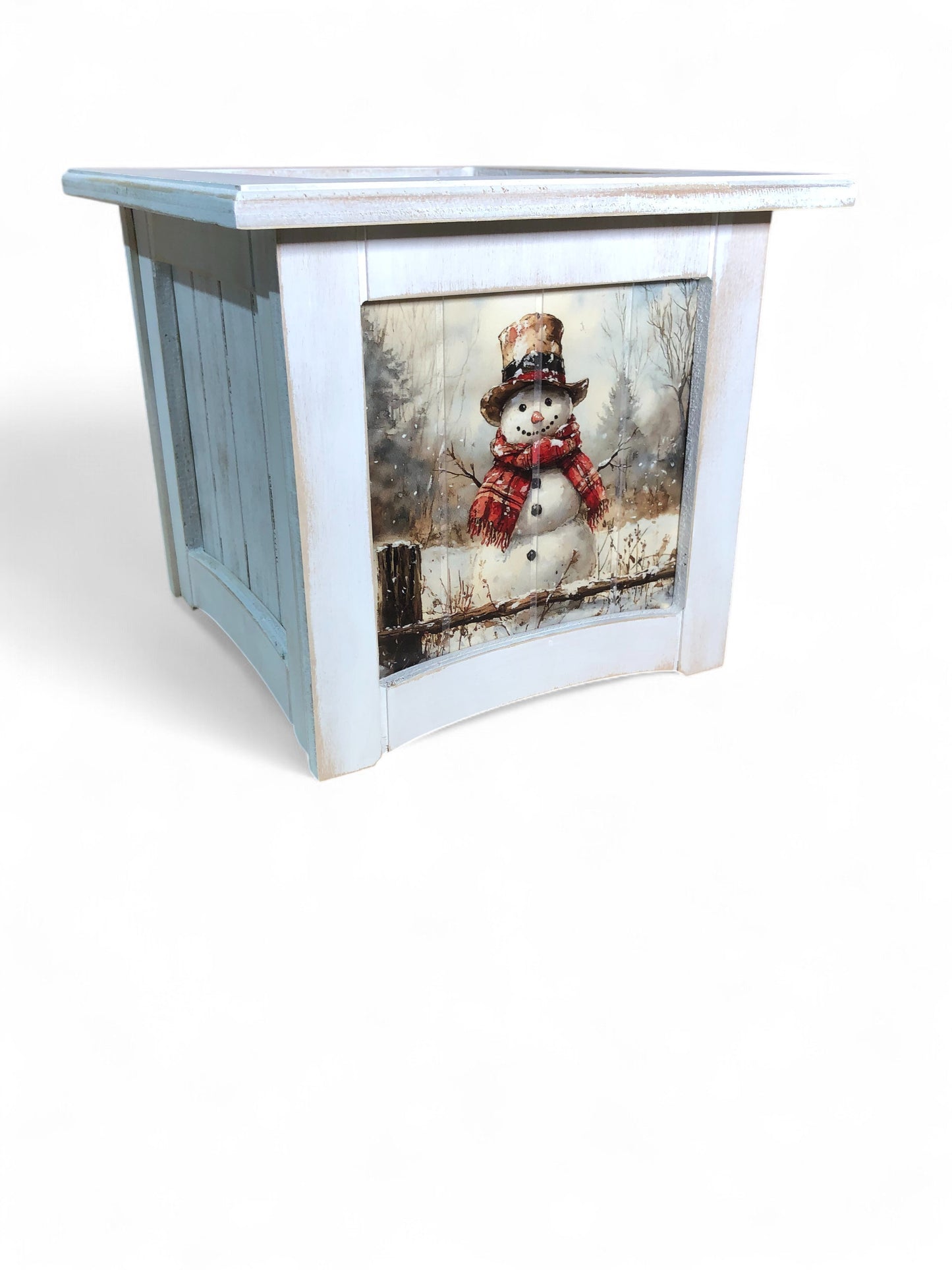 8" x 8" Plant Box Distressed