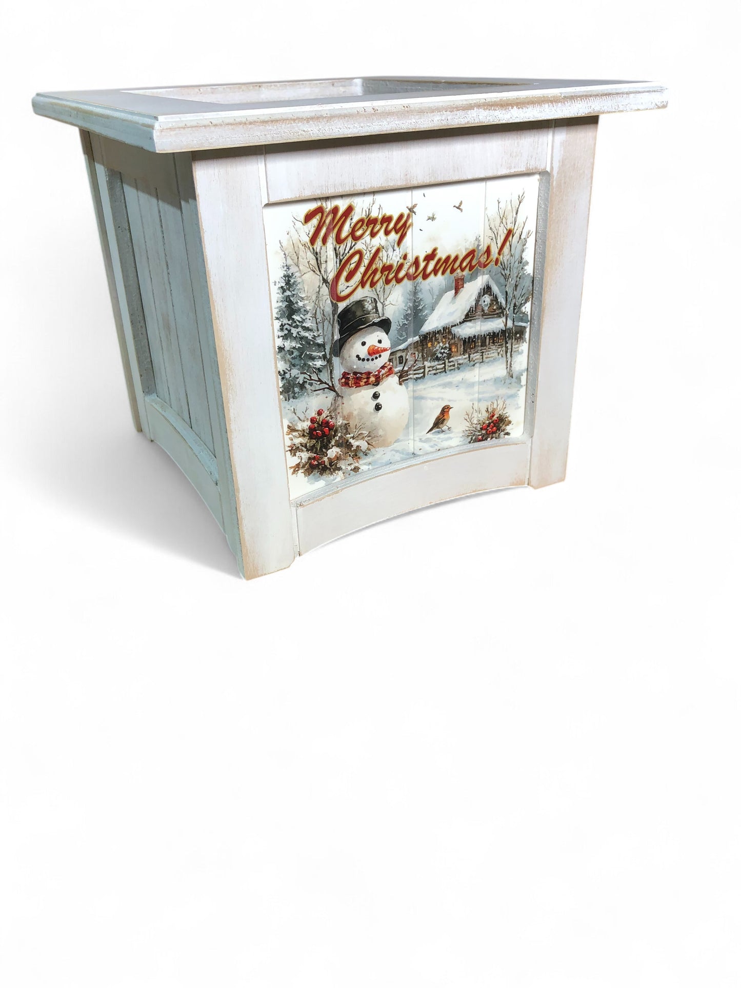 8" x 8" Plant Box Distressed