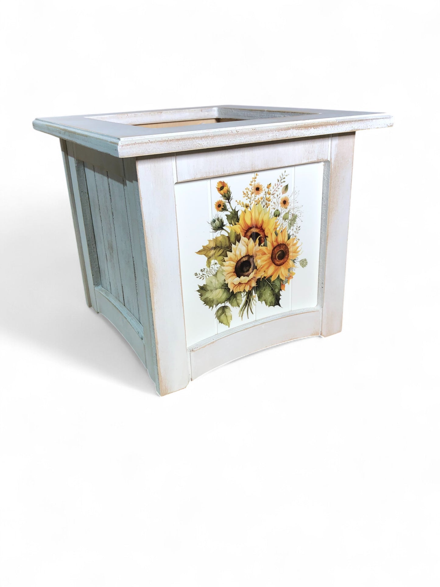 8" x 8" Plant Box Distressed