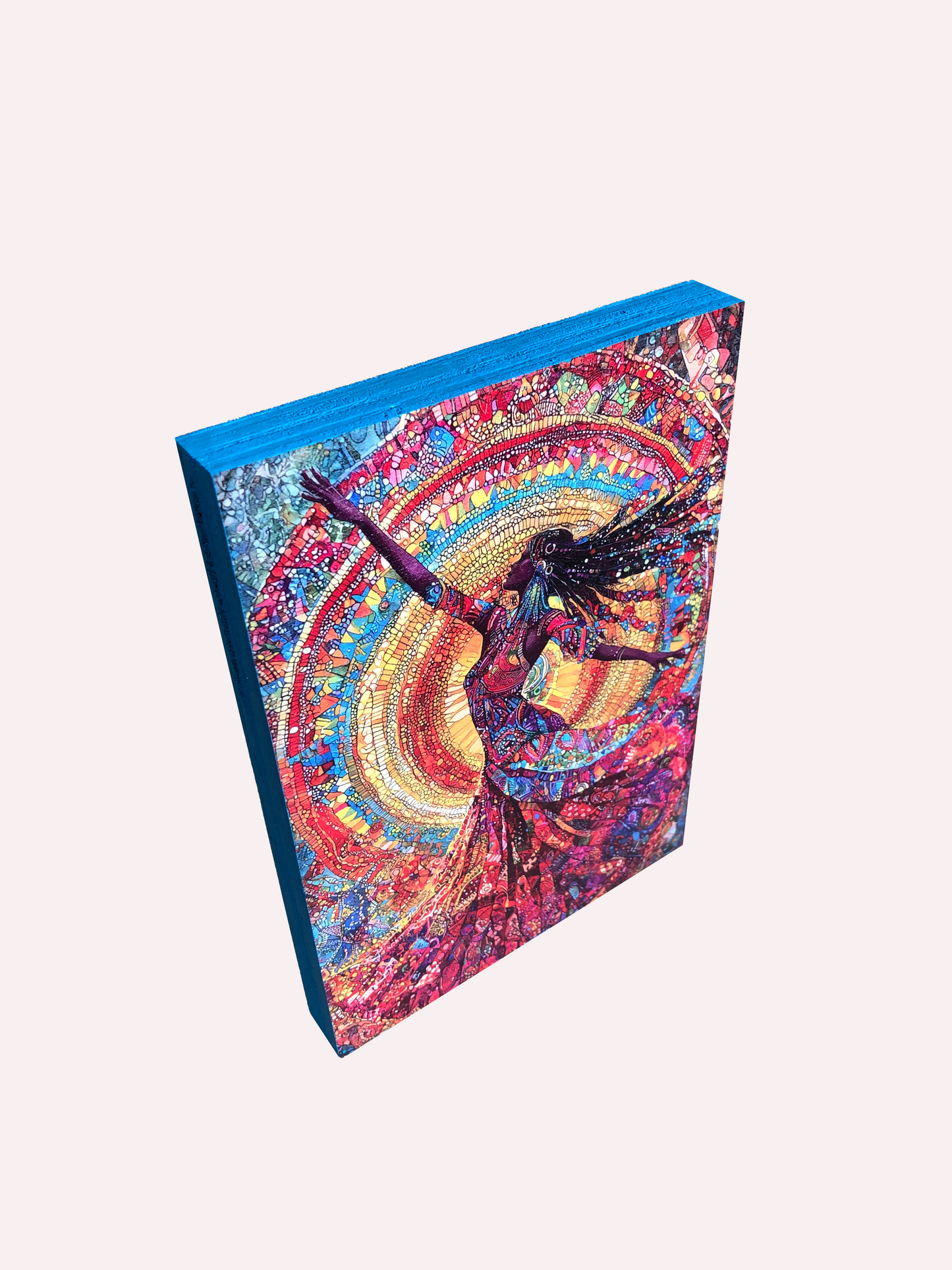5" x 7" Wood Art The Dance