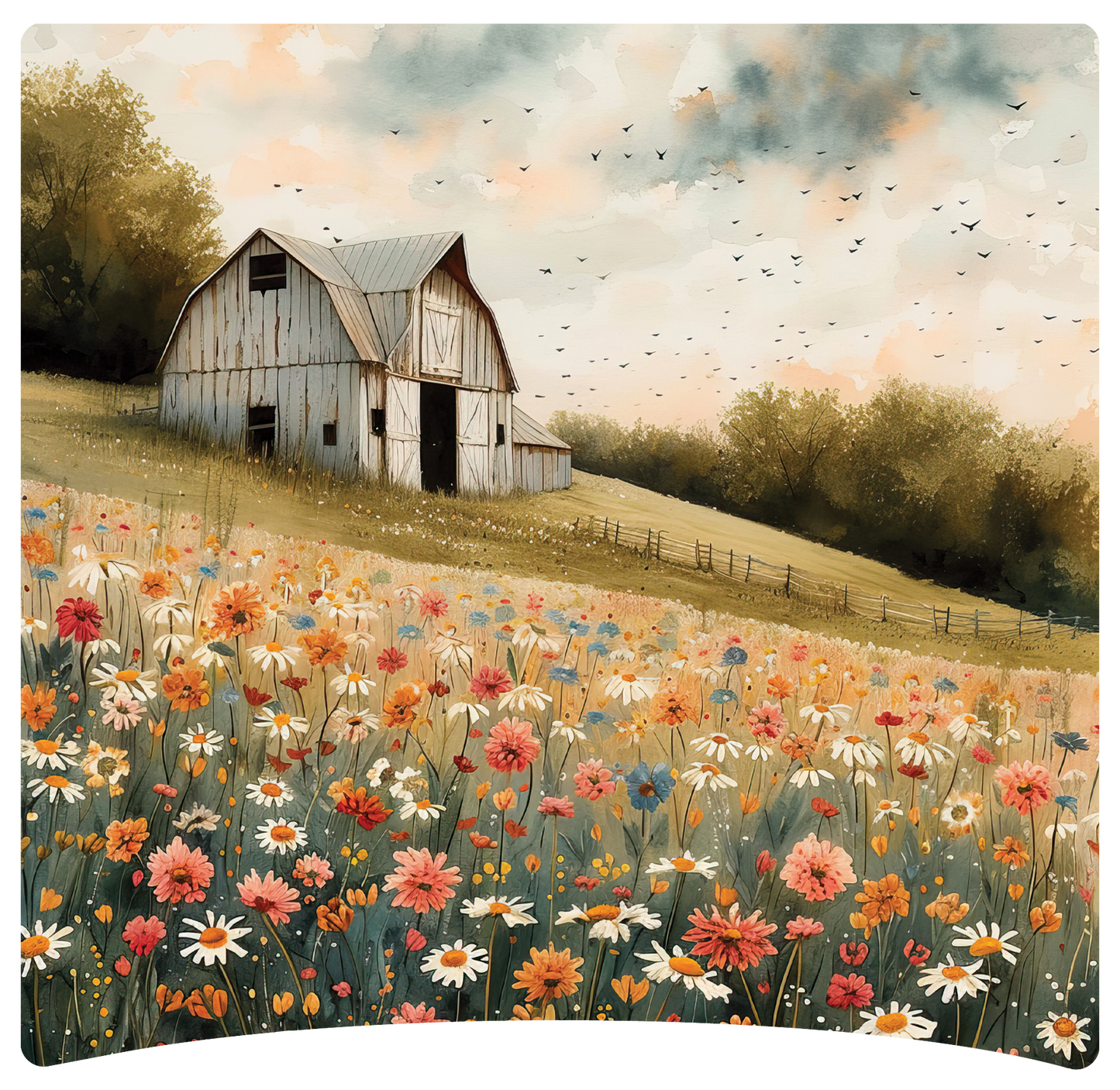 8" x 8" Barn