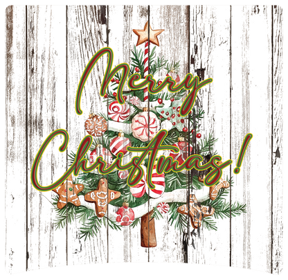 8" x 8" Christmas Tree