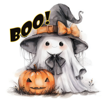 8" x 8" Halloween Ghost