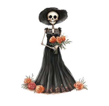8" x 8" Halloween Quirky