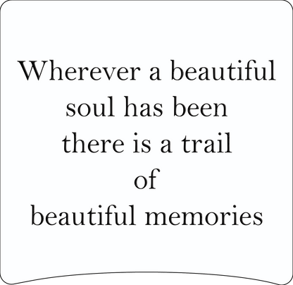 8" x 8" Memorial Panels