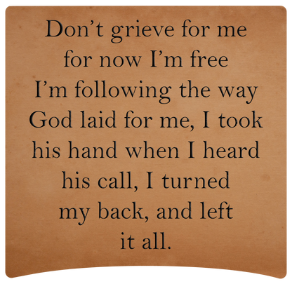 8" x 8" Memorial Panels