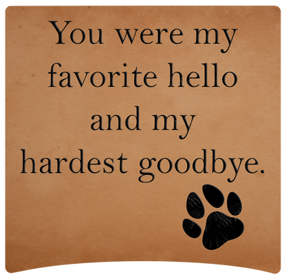 8" x 8" Memorial Panels