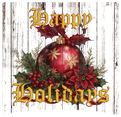 8" x 8" Ornament