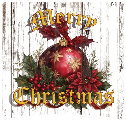 8" x 8" Ornament