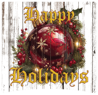 8" x 8" Ornament