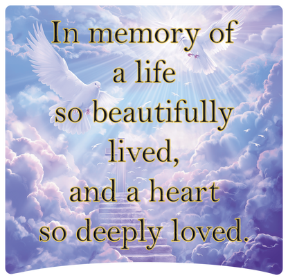8" x 8" Memorial