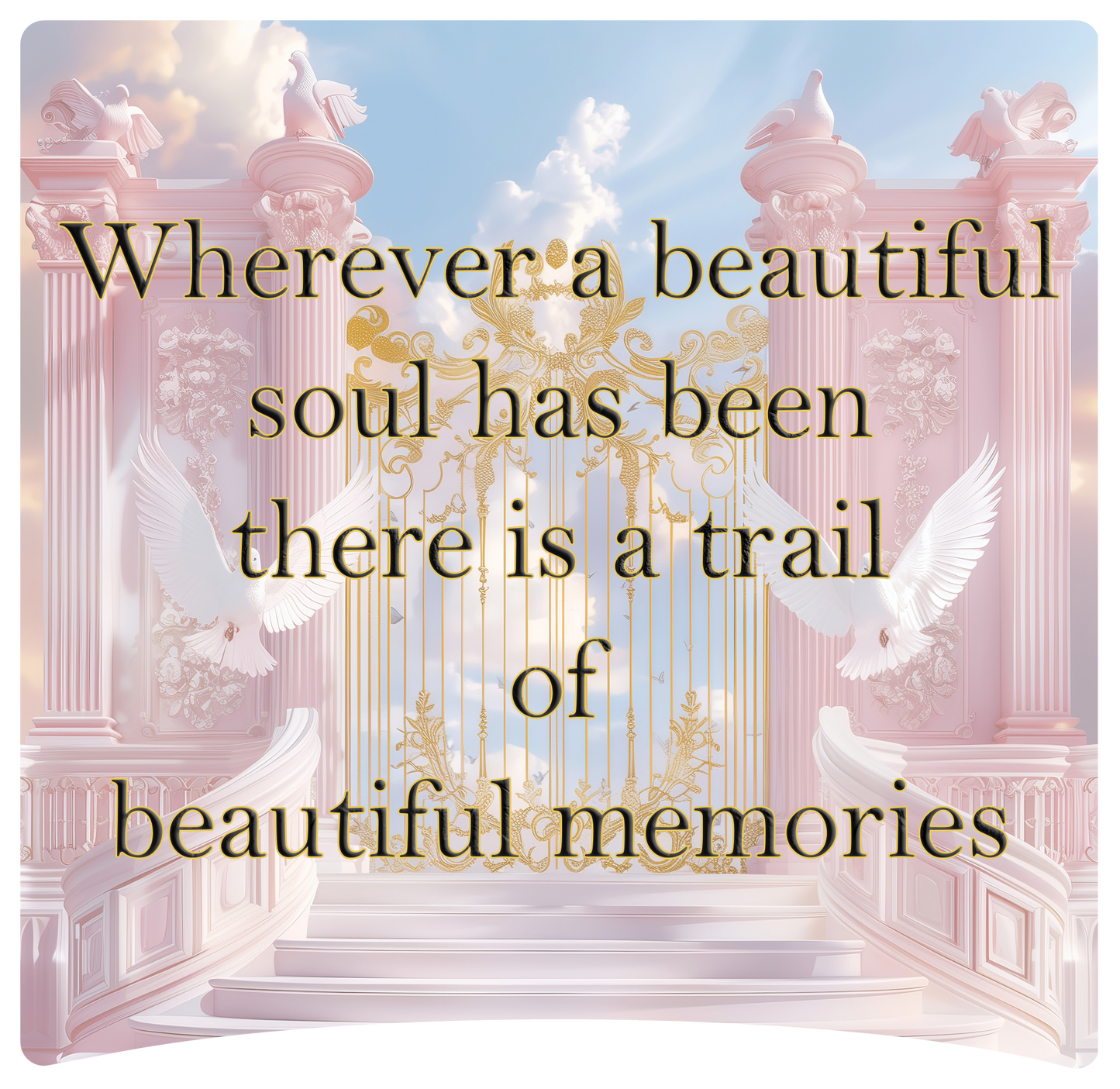 8" x 8" Memorial