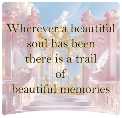 8" x 8" Memorial