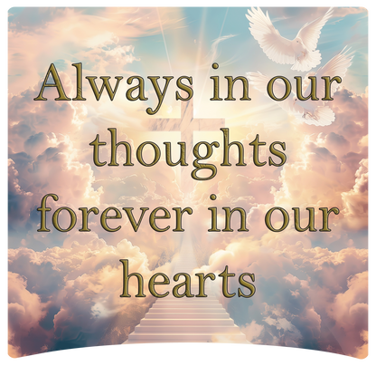 8" x 8" Memorial
