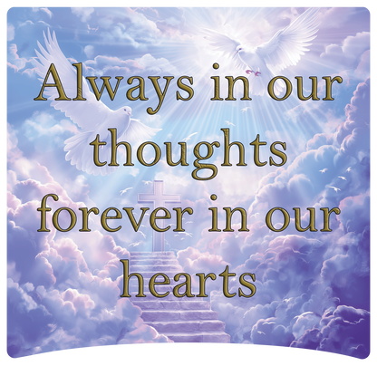 8" x 8" Memorial