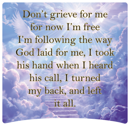 8" x 8" Memorial