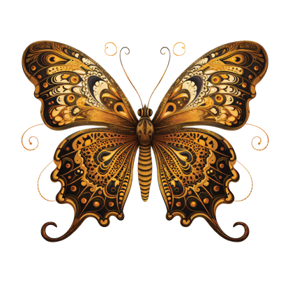 8" x 8" panel butterfly