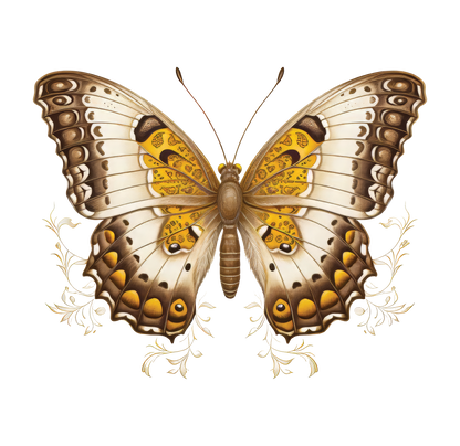 8" x 8" panel butterfly