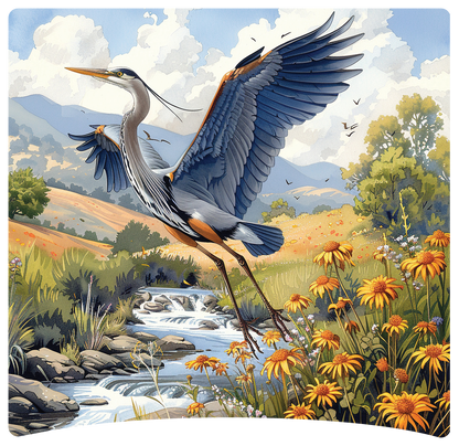 8" x 8" Herron