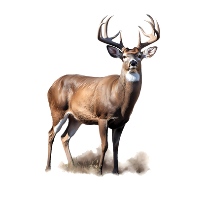 8" x 8" Deer