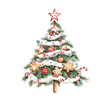 8" x 8" Christmas Tree