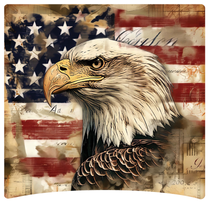 8" x 8" Eagle