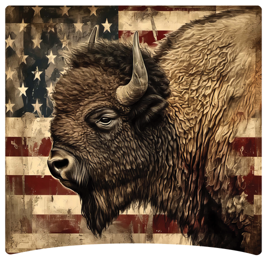 8" x 8" Buffalo