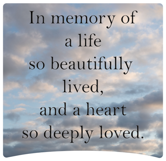8" x 8" Memorial Panels
