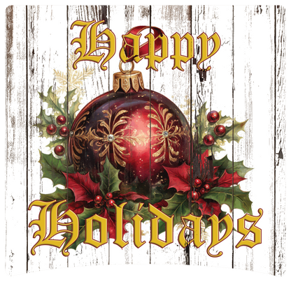 8" x 8" Ornament