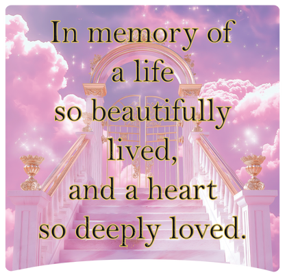 8" x 8" Memorial