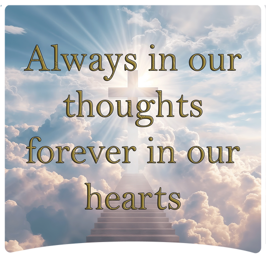 8" x 8" Memorial