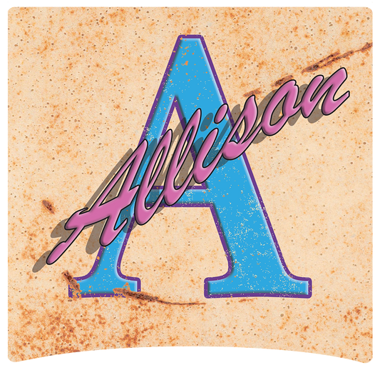 8" x 8" Alphabet Letter Names