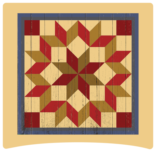 8" x 8" Carpenters wheel 12