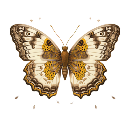 8" x 8" panel butterfly