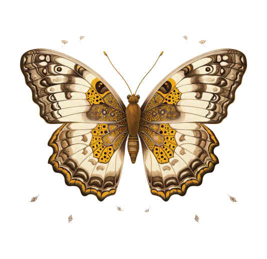 8" x 8" panel butterfly