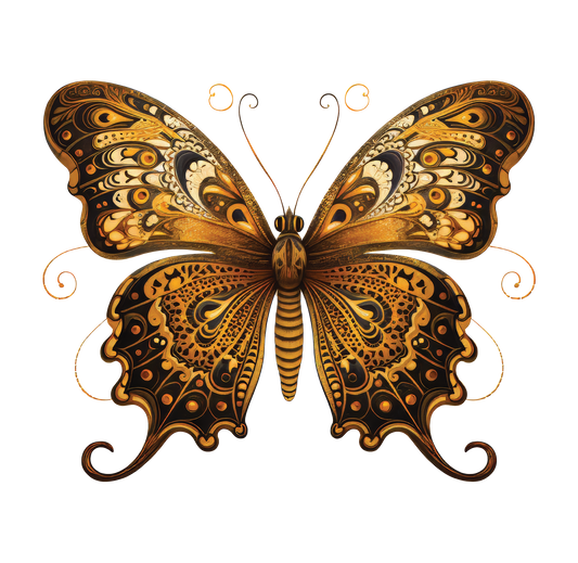 8" x 8" Butterfly
