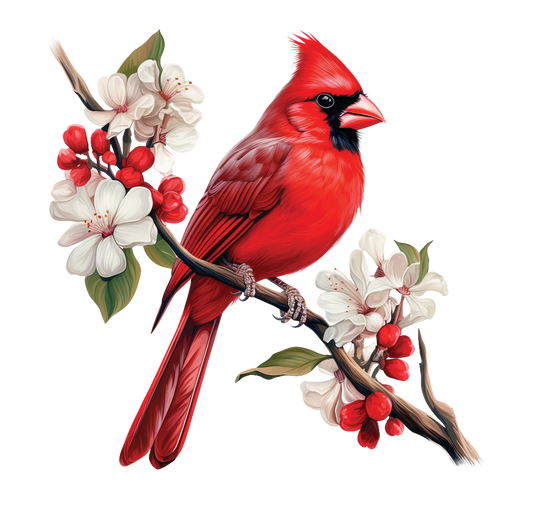 8" x 8" Cardinal
