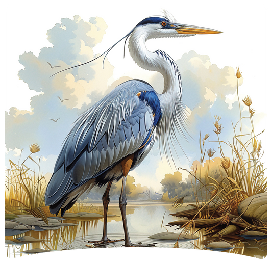 8" x 8" Herron