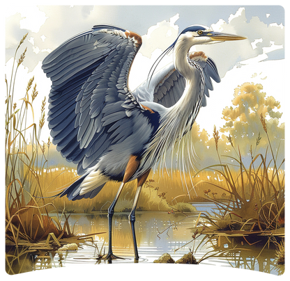 8" x 8" Herron