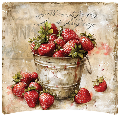 8" x 8" Strawberries