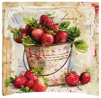8" x 8" Strawberries
