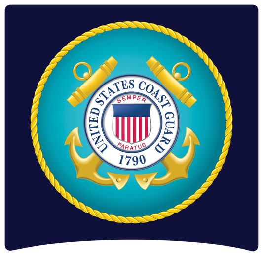 8" x 8" United States Coast Guard