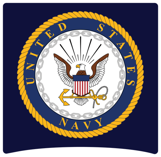 8" x 8" United States Navy