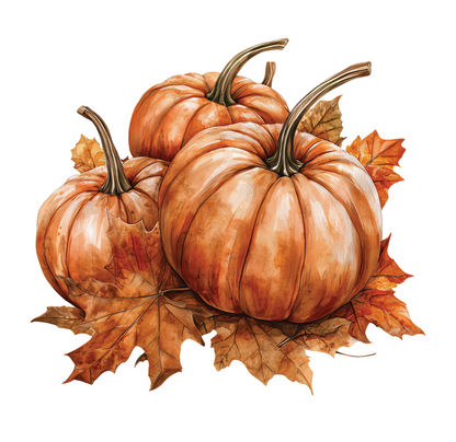 8" x 8" Pumpkins